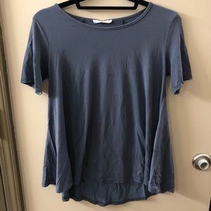 Mikey and Joey blue/grey top